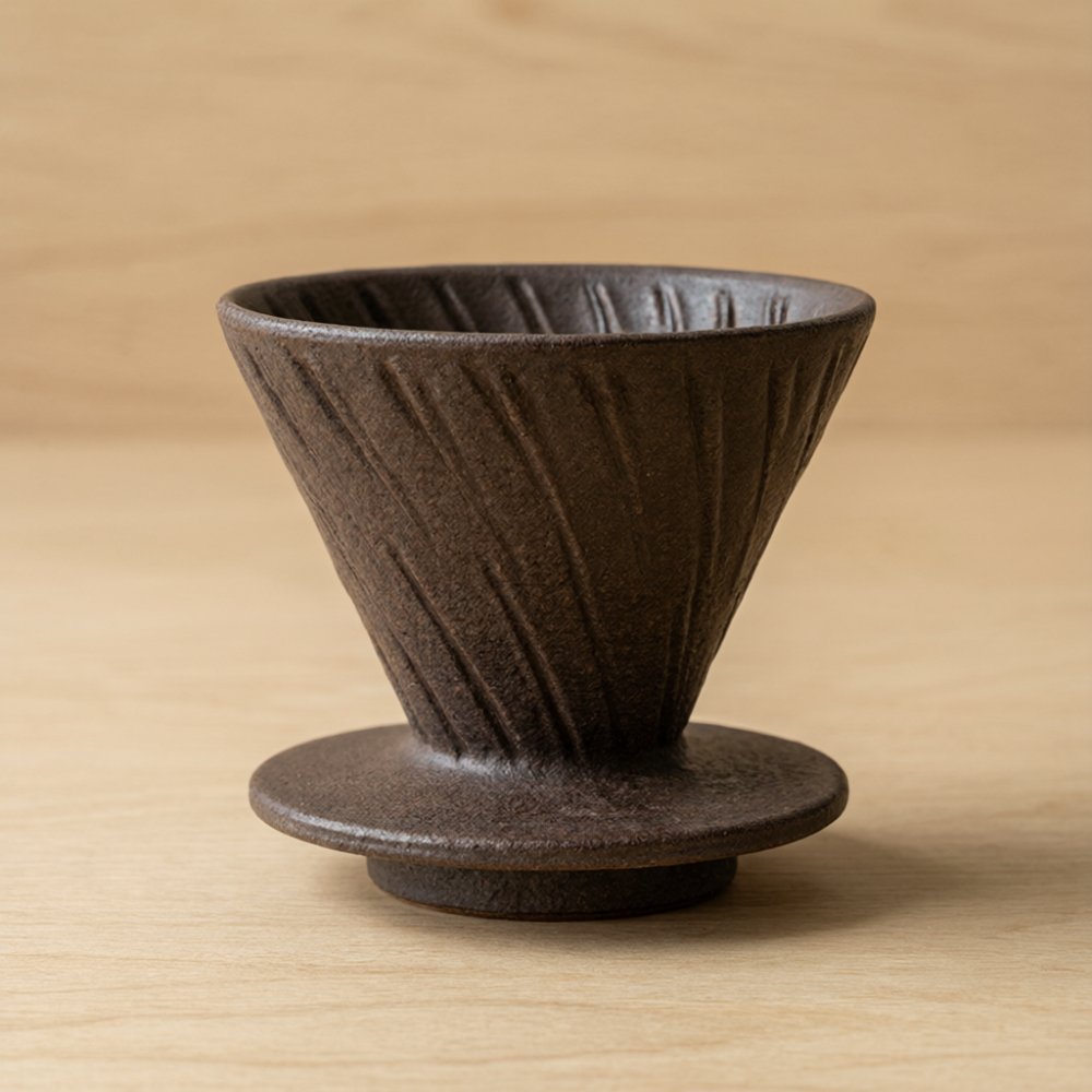 「窑火」粗陶手冲滤杯
